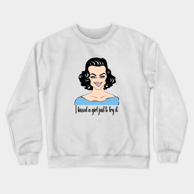 KATY PERRY FAN ART!!! Crewneck Sweatshirt by cartoonistguy